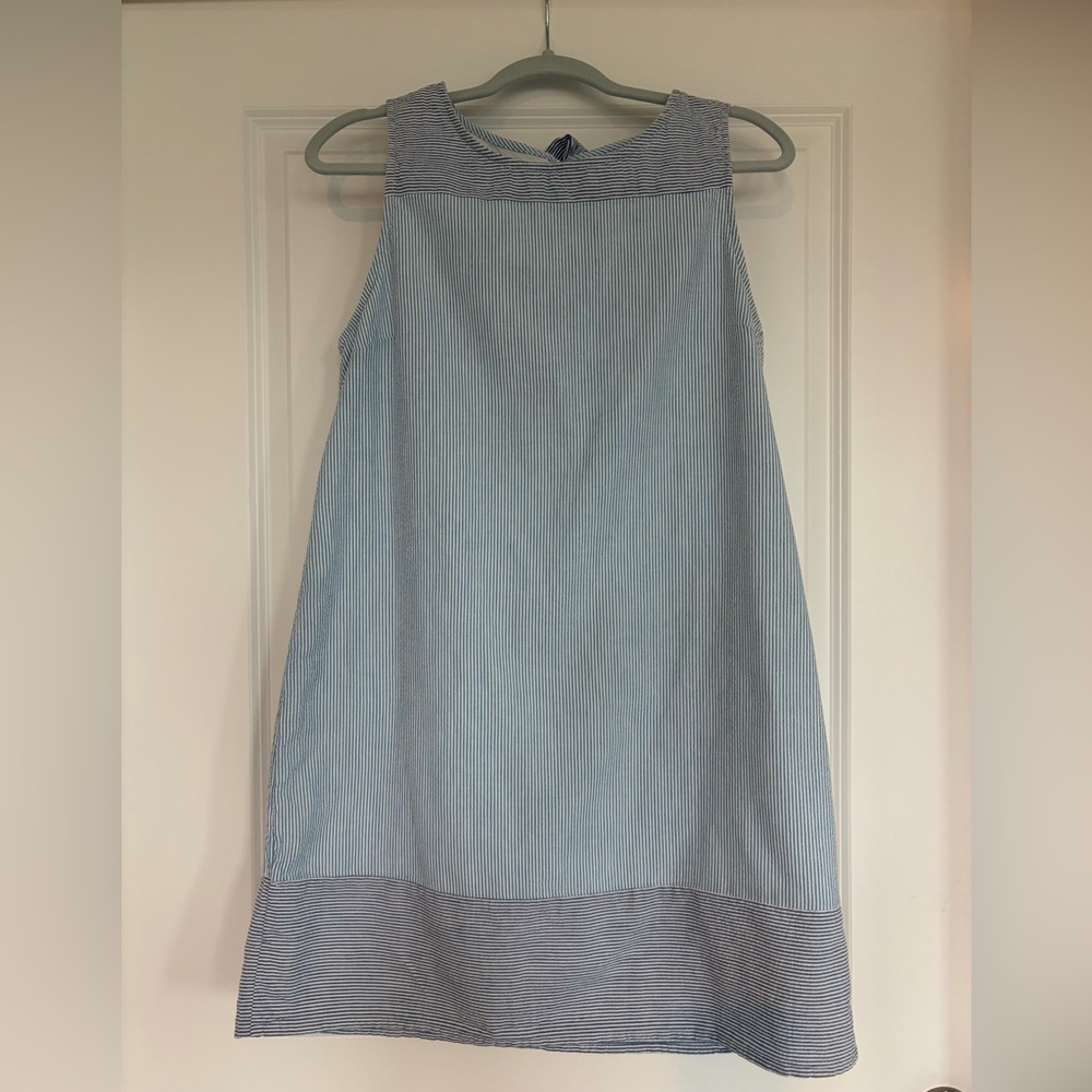 Vineyard Vines Blue and White Striped Dress